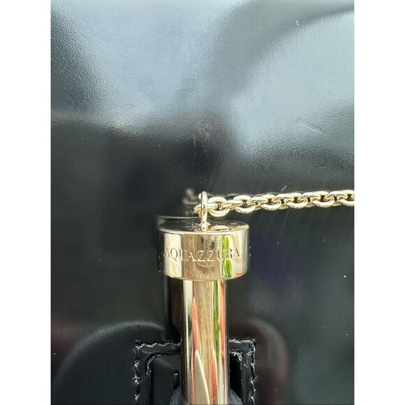 AQUAZZURA Tribeca leather crossbody bag $1160 - Picture 15 of 16